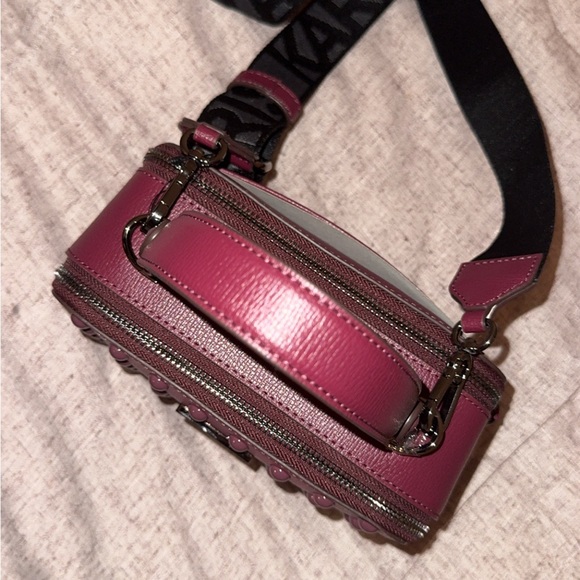 Karl Lagerfeld burgundy Crossbody Bag - Picture 3 of 5